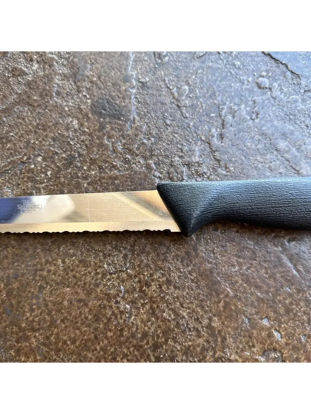 PAMPERED CHEF 9 inch Blade - Serrated BREAD KNIFE - Stainless #1285